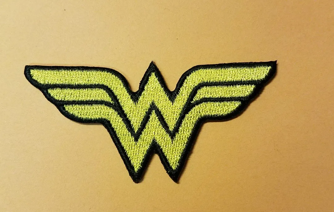 Wonder Woman Classic Logo Patch 3 inch wide