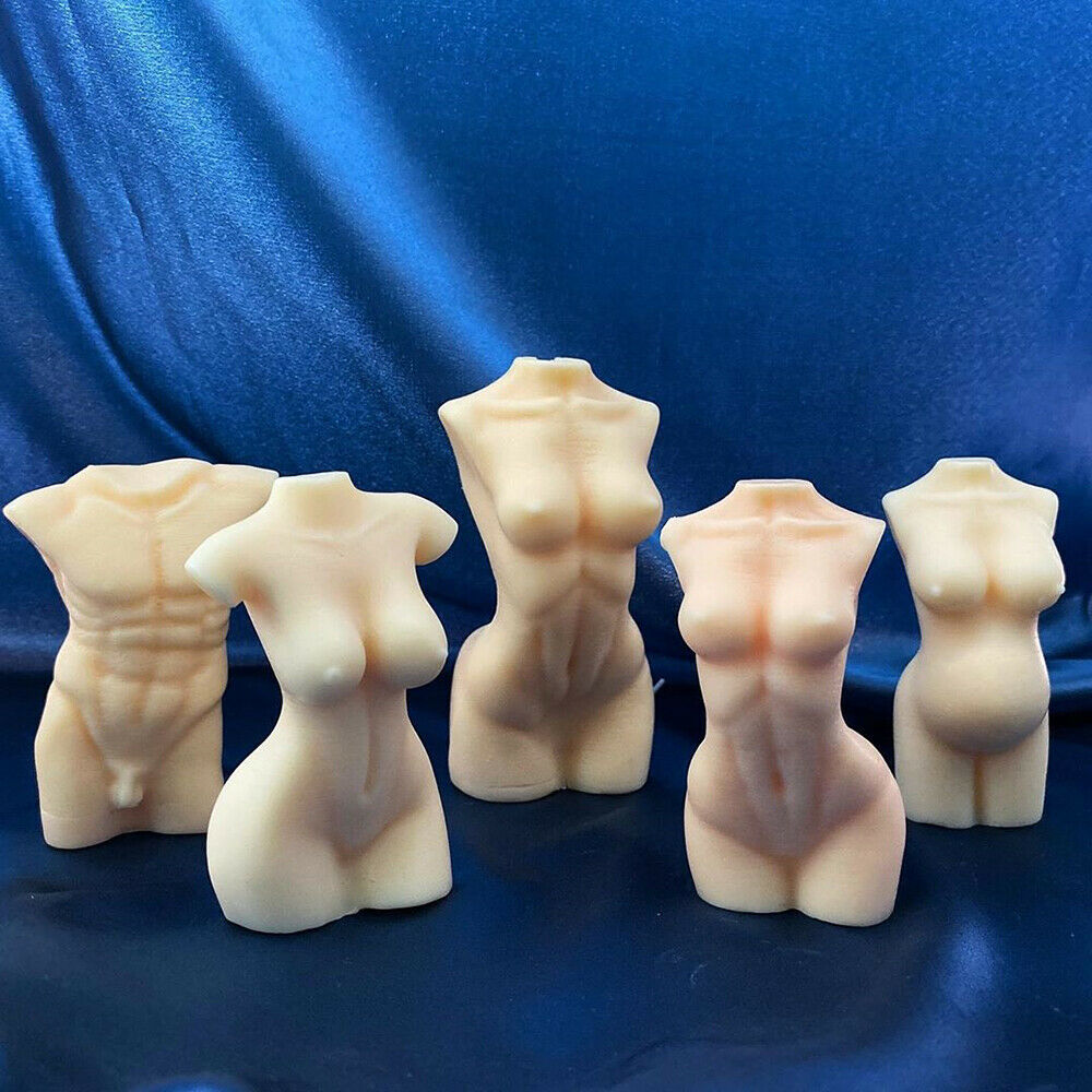 3D Male Female Model Body Silicone Resin Casting Mold Epoxy Mould Craft DIY