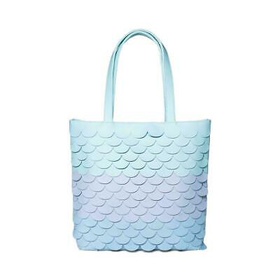 NEW! GIRL'S CAT & JACK MERMAID SCALE TOTE BAG / PURSE! OPEN COMPARTMENT!