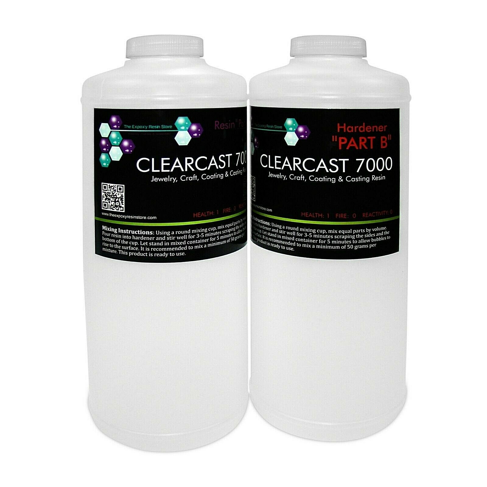 CLEARCAST 7000 - CLEAR EPOXY RESIN 70oz KIT