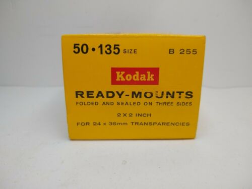 Kodak Ready Mounts 2 x 2 For 24 X 36mm  Slides Box of 50 135 Size Transparencies